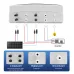 Solar photovoltaic PV Combiner Box With Lightning Protection 2 input 2 out DC 1000V Fuse MCB SPD Waterproof Box IP65 18ways - TOMZN