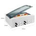 Solar photovoltaic PV Combiner Box With Lightning Protection 2 input 2 out DC 1000V Fuse MCB SPD Waterproof Box IP65 18ways - TOMZN