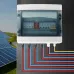 Solar photovoltaic PV Combiner Box With Lightning Protection 4 input 1 out DC 600V Fuse MCB SPD Waterproof Box IP65 12ways - TOMZN
