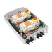 Solar photovoltaic PV Combiner Box With Lightning Protection 4 input 2 out DC 1000V Fuse MCB SPD Waterproof Box IP65 24ways - TOMZN