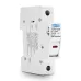 1P 2P DC Fuse Holder 10*38mm High Voltage Solar PV 1100V TOMZN TOPV-30 Base Photovoltaic System Protection Protector gpV - TOMZN