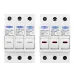 TOMZN 1P 2P 3P 4P 1100V DC Fuse Holder 10*38mm High Voltage PV TOPV-32X Base Photovoltaic System Protection Protector gPV - TOMZN