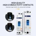 TOMZN 1P 500V DC MCCB Solar Molded Case Circuit Breaker Overload Protection B curve for Solar Photovoltaic PV - TOMZN