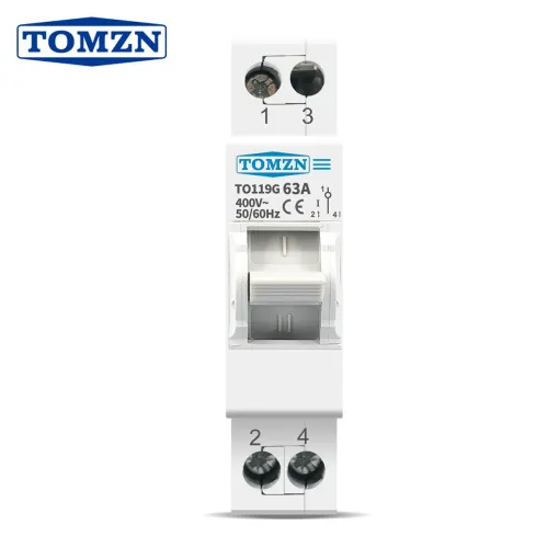 TOMZN 1P 63A MTS Dual Power Manual Transfer Isolating Switch Interlock Circuit Breaker - TOMZN