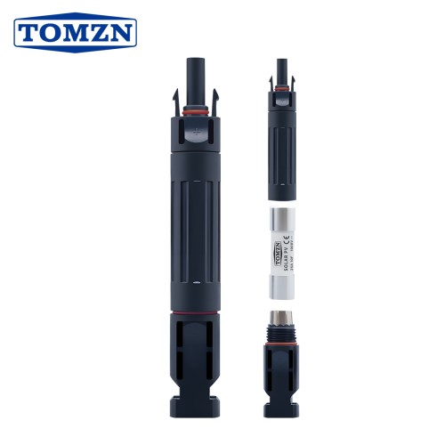 TOMZN 1PCS Fuse PV Photovoltaic Connector IP67 3A 6A 10A 15A 16A 20A 25A 30A 32A 1100V For Battery Inverter - TOMZN