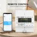 TOMZN 2 Phase 3 wires 110V+110V 80A Din Rail Tuya WIFI Smart Energy Meter Power Consumption Monitor kWh Meter Wattmeter - TOMZN