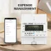 TOMZN 2 Phase 3 wires 110V+110V 80A Din Rail Tuya WIFI Smart Energy Meter Power Consumption Monitor kWh Meter Wattmeter - TOMZN