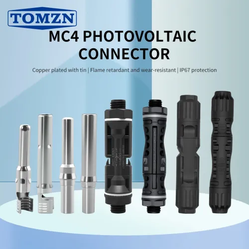 TOMZN 2 sets of PV Solar Connectors 1000V 1500V 32A 45A Panel Branch PV Photovoltaic Wire/Board Terminal Box Inverter IP67 10LOT - TOMZN