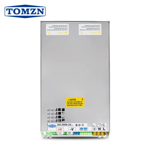 TOMZN 2000W AC-DC SMPS AS series Switching power supply input 180-260V output 12V 24V 36V 48V 60W adjustable CCCV - TOMZN