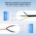 TOMZN 200W Waterproof LED Driver IP67 AC to DC 12V 24V Outdoor Switching Power Supply Lighting Transformer for LED Strips PLC - TOMZN