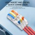 TOMZN 20PCS Quick Wire Connector YL2223 Universal Wiring Cable Connectors Push-in Conductor Terminal Block Electrical Splitter - TOMZN
