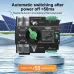TOMZN 220V 230V Din Rail ATS for PV Dual Power Automatic Transfer Electrical Selector Switch Uninterrupted 2P 63A 100A 125A TOQ7 - TOMZN