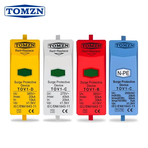 TOMZN 275V Replaceable replacement cartridge inserts for AC SPD - TOMZN