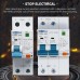 TOMZN 2P AC230V 63A AFDD RCBO C Curve AC Type 35MM DIN Rail Short-circuit Overload Fault Arc Protection 6kA Circuit Breaker MCB - TOMZN