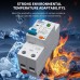TOMZN 2P AC230V 63A AFDD RCBO C Curve AC Type 35MM DIN Rail Short-circuit Overload Fault Arc Protection 6kA Circuit Breaker MCB - TOMZN