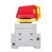TOMZN 2P PV AC/DC 1500V 40A Solar Handle Isolator Rotary Switch Disconnector Lockable For Solar distribution box 35mm DIN Rail - TOMZN