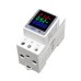 TOMZN 3IN1 Electric Energy Meter Current Measurement Voltmeter Digital Reconfigurable Colours Din Rail AC80-270V 0-100A 50/60Hz - TOMZN