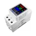 TOMZN 4IN1 din rail AC 110V 220V 100A Voltage Current KWH Electric energy monitor meter VOLT AMP voltmeter ammeter Wattmeter - TOMZN