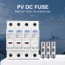 TOMZN 4P 1100V DC Fuse Holder 10*38mm High Voltage Solar PV TOPV-32 Base Photovoltaic System Protection Protector gPV LED - TOMZN