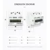 100A 110V 220V 50-60HZ LCD Single phase 2 wire 3 wire Din-rail kWh watt hour energy meter for America - TOMZN