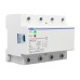 TOMZN 60A 380VAC Three Phase Four Wire DIN Rail Automatic Recovery Reconnect Over Voltage And Under Voltage Protection Relay LED - TOMZN