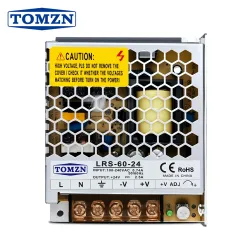 TOMZN 60W AC-DC SMPS Single Output Switching power supply input 110V 220V output 5V 12V 15V 24V 36V 48V adjustable for LED - TOMZN
