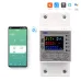 TOMZN 63A 80A WIFI Smart Energy Meter Kwh Metering Switch Timer with voltage current and leakage protection TUYA Circuit breaker - TOMZN