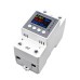 TOMZN 63A Voltage Protector Battery Backup Memory Timer 9-in-1 Meter Prepayment Over Under Voltage Current Limit Relay Switch - TOMZN
