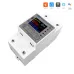TOMZN 63A WIFI Smart Energy Meter Kwh Metering Circuit Breaker Timer with voltage current and leakage protection TUYA - TOMZN