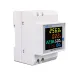 TOMZN 6IN1 din rail AC monitor 110V 220V 100A Voltage Current Power Factor Active KWH Electric energy Frequency meter VOLT AMP - TOMZN
