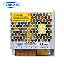 TOMZN 75W AC-DC SMPS Single Output Switching power supply input 110V 220V output 5V 12V 15V 24V 36V 48V adjustable for LED - TOMZN