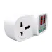 TOMZN AC 110V 220V UK Plug Socket TOSVA-16 Automatic Voltage current Protector Socket Adjustable 16A Power Surge Protector - TOMZN