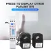 2 Phase 3 wires 110V+110V 100A Din Rail 18mm Tuya WIFI Smart Energy Meter Power Consumption Monitor kWh Meter Wattmeter - TOMZN