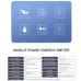 20(100)A 110V 60HZ DDS238-4 Single phase Din rail KWH Watt hour din-rail energy meter LCD - TOMZN