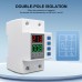 TOMZN Adjustable Voltage&Current Protector Cut off L+N Isolation AC 110V 230V 63A Over/Under Voltage Over Current Protection - TOMZN