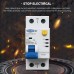TOMZN AFDD Arc Fault Detection Device RCBO Circuit Breaker 2P Residual Current Leakage Protect Short-circuit Overload Protection - TOMZN