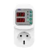 TOMZN Automatic Voltage current Protector Socket AC 110V 220V Adjustable 16A Power Surge Protector EU Plug Socket TOSVA-16 - TOMZN