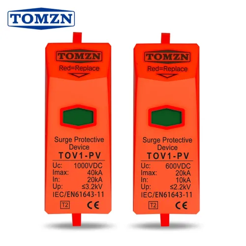 TOMZN DC 500V 600V 800V 1000V 20-40kA Replaceable replacement cartridge inserts for DC OBO SPD - TOMZN