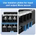 TOMZN Din Rail 3 phase 2P3P4P 63A 100A 125A 230V Dual Power Automatic Transfer Electrical Selector Switch Uninterrupted ATS NEW - TOMZN