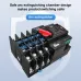 TOMZN Din Rail 3 phase ATS 4P 63A 100A 125A 220V 230V Dual Power Automatic Transfer Electrical Selector Switch Uninterrupted - TOMZN