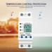 TOMZN Din Rail Adjustable Over Under Voltage Protective Device Current Temperature Limit Protection Voltmeter Ammeter kWh - TOMZN