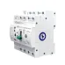 TOMZN Din Rail ATS L N 220V Small Dual Power Automatic Transfer Electrical Selector Switches Uninterrupted 4P 63A TOQ6 PV - TOMZN