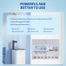 TOMZN Din Rail DTS238-7L3 RS485 Three Circuit Single Phase Energy Meter 80A 85-300V 50/60Hz kWh Watt Hour LCD Modbus-RTU Class1 - TOMZN