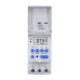 TOMZN Din Rail single phase Weekly 7 Days Programmable Digital TIME SWITCH Relay Timer Control AC 220V 230V 12V 24V 48V 16A - TOMZN