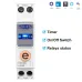 TOMZN Din Rail WIFI Circuit Breaker Smart Switch Remote Control by Ewelink Smart Home 18mm 63A without metering function - TOMZN