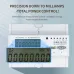 TOMZN DTS238-7 W 10(80)A 3*230V/400V 50/60Hz Three phase Din rail kWh Watt hour energy meter LCD RS485 control Modbus-RTU Class1 - TOMZN