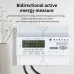TOMZN DTS238-7 W 10(80)A 3*230V/400V 50/60Hz Three phase Din rail kWh Watt hour energy meter LCD RS485 control Modbus-RTU Class1 - TOMZN