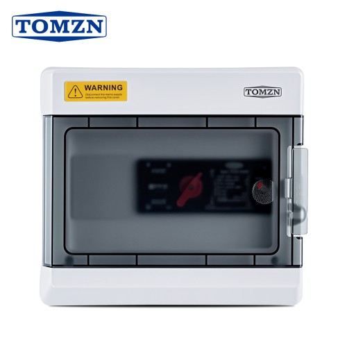 TOMZN Dual Power Switch Distribution Box 2P 230V 125A For Outdoor IP65 Dust-proof Water-resistant Connection Box Waterproof - TOMZN