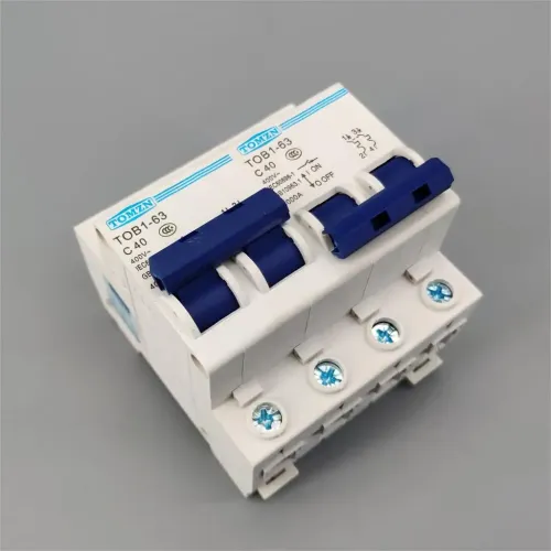 2P 40A MTS Manual transfer switch Circuit breaker MCB 50HZ/60HZ 400~ - TOMZN