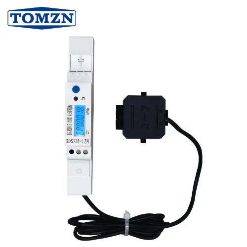 TOMZN Energy Meter CT LCD 85-300V Max 400V 100A 50/60Hz Positive Reverse Active Reactive Energy Voltage Current Hz PF Backlight - TOMZN